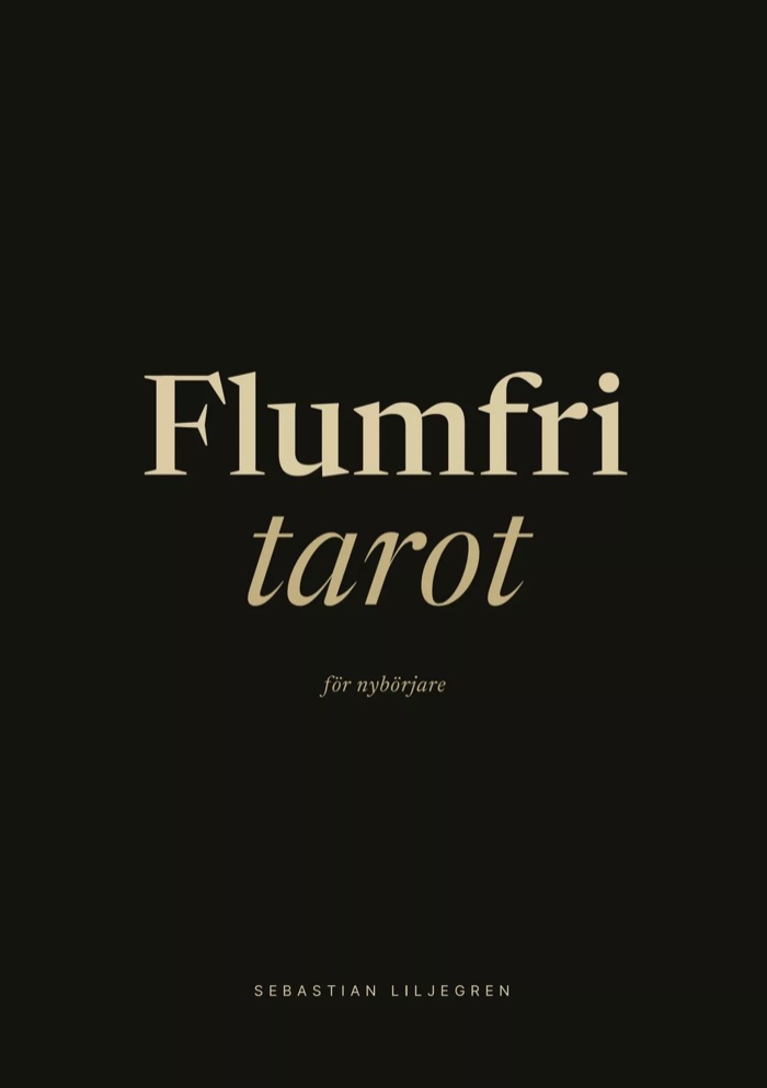 Omslaget till boken Flumfri tarot för nybörjare.